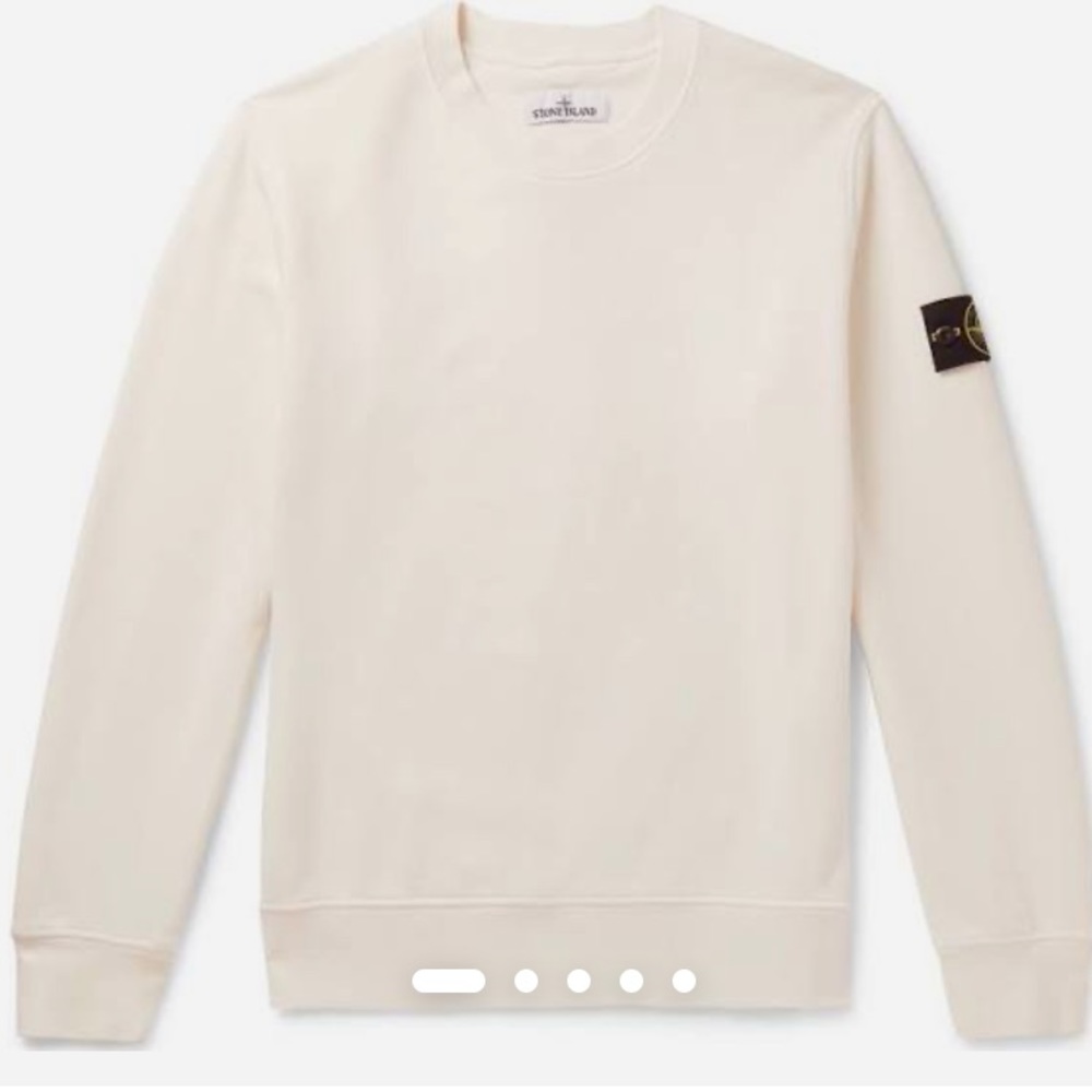 Stone island silk sweater